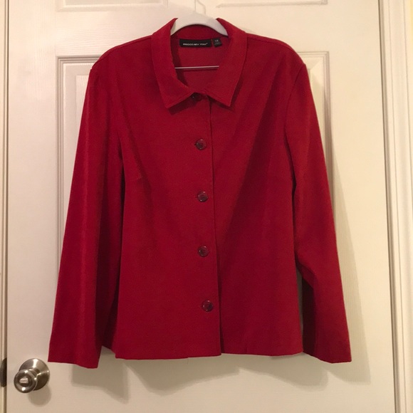 Red Briggs New York shirt jacket - Picture 4 of 8